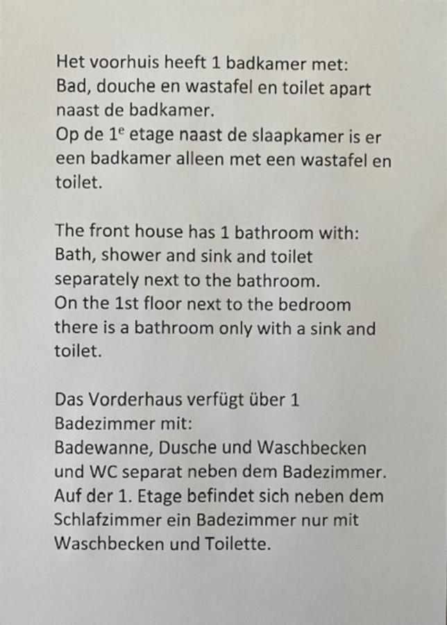 Vakantiehuis Het Voorhuis Op Landgoed Koepeltjesplaats Gaast エクステリア 写真